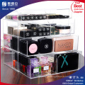 Dulex Plexiglass Makeup Organizer Acrílico Cosmetic 4 Drawer